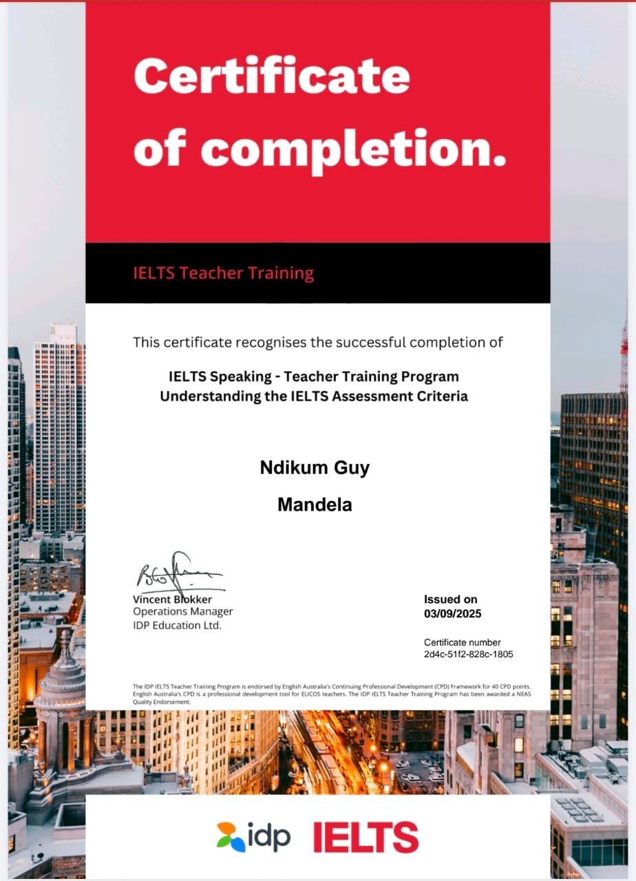 IELTS Certificate